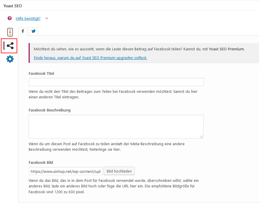 YOAST SEO Social